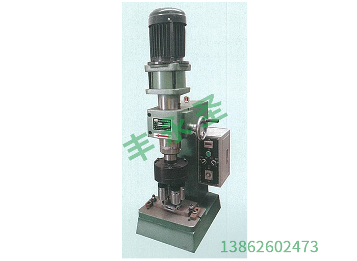 Pneumatic double-axis rotary riveting machine, multi-axis ro